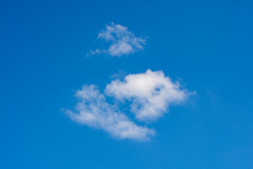 Fototapeta na wymiar Cloud against blue sky
