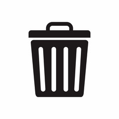 trash icon, Delete icon symbol vector