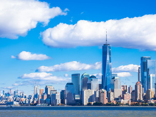 ニューヨーク　マンハッタンの摩天楼