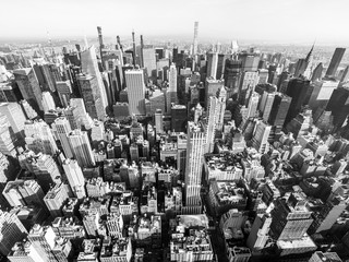 ニューヨーク　マンハッタンの摩天楼