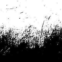 Grunge black textures on white background. Template for business card, banner, poster, notebook, invitation with modern hand drawn ink grunge textures