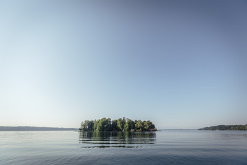 Obraz premium Roseninsel am Starnberger See, Bayern, Deutschland