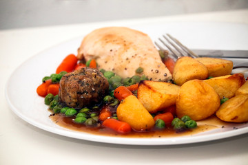 Chicken Roast Dinner