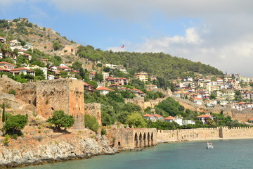 Mediterranean landscape in Turkey