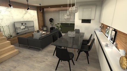 PROYECTO 3d SALON COMEDOR EN MADRID . CASA DE CAMPO ESTILO ... PROYECTO 3d SALON COMEDOR EN MADRID . CASA DE CAMPO ESTILO ...