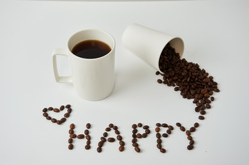 coffee and coffee beans 