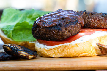 Plant based burger