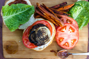 Plant based burger