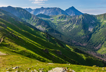 Fototapeta premium Summer Tatra Mountain, Poland