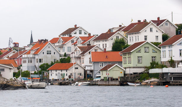 swedish fishing village of Grundsundet, swedish westcoast, Kattegat, Baltic sea