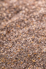 chia seed texture closeup