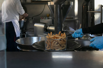 churrer&iacute;a,churros,alimento,cocina