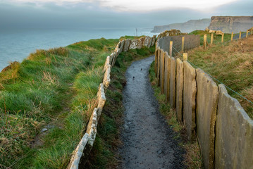 Hiking Trail Cliffs of Moher