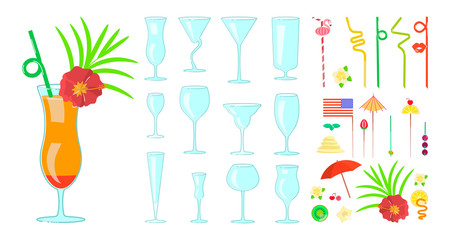 Exotic cocktail drink creator