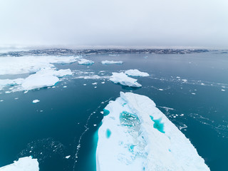 Arctic Iceberg in Arctic Ocean, Greenland