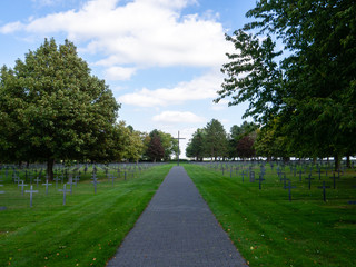 Fototapeta na wymiar german war cemetery