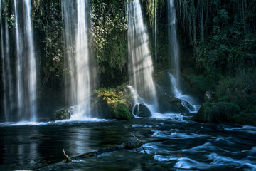 Famous Kursunlu Waterfalls in Antalya Turkey