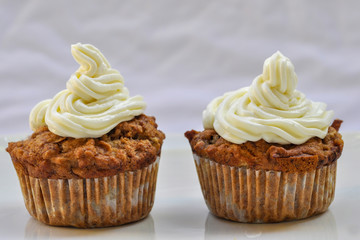 Apple Banana Cup Cake