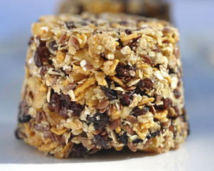 Walnut Raisin Oat Nuggets