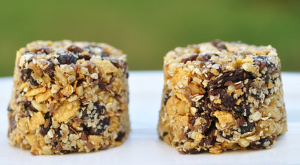 Walnut Raisin Oat Nuggets