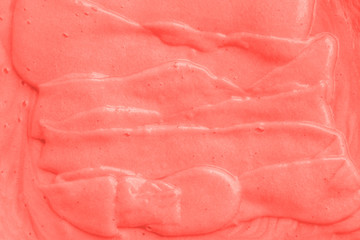 Cosmetic texture of purifying exfoliating scrub for face and body