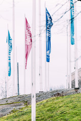 Helsinki, Finland - December 15, 2018: Helsinki cityscape