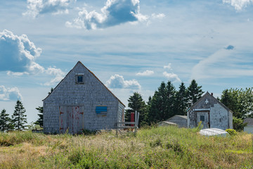 old wooden house