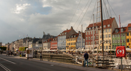 View of Copenhagen at the Sea