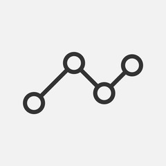 line graphic icon isolated on white background. Vector illustration.