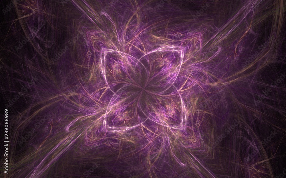 Fototapete digital generated image in the form of abstract geometric shapes of various shades and colors for us