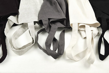 Eco Linen or Cotton Bag Various Color Collection
