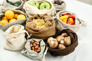 Zero Waste Food Storage Eco Bag Top View