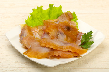 Smoked catfish fillet