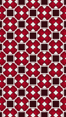 Kunstvolles geometrisches Muster und abstrakter Hintergrund