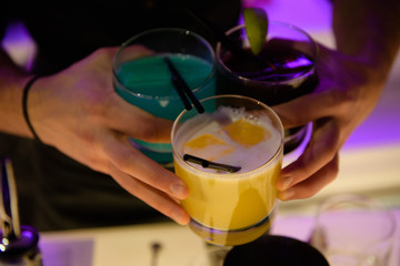 Cocktail hands