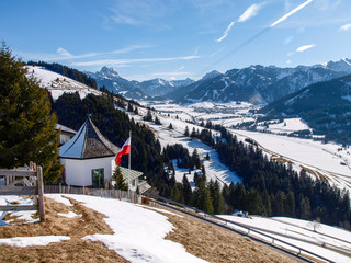 Zoeblen, winter landscape