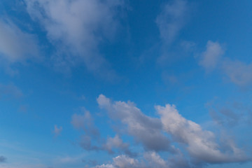 blue sky with clouds