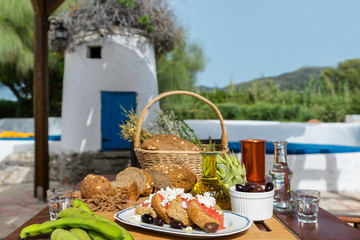 Cretan diet  - obrazy, fototapety, plakaty