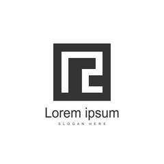 Initial Letter NZ Logo Template Vector Design