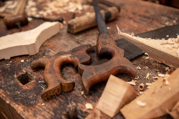 tools for wooden art work