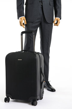 business man with a suitcase