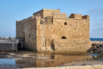 Cyprus. Pathos. Medieval castle