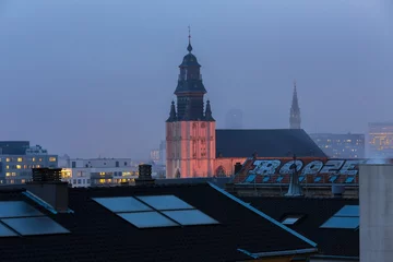Wandcirkels Brussel brussels evening cityscape belgium  © Tobias Arhelger