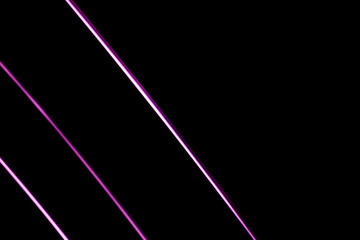 violet curved diagonal