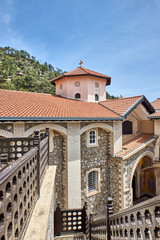 Obraz premium Cyprus. Troodos. Monastery Kykkos. Katholikon - the main monastic church