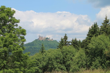 Fototapeta na wymiar Schloss Hohenzollern
