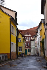 The very picturesque and easy to explore on foot town of Bamberg is an example of old Germany. Bamberg, Germany, December, 2018