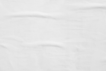 Obraz premium White paper ripped torn background blank creased crumpled posters placard grunge textures surface backdrop 