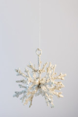 Fototapeta premium White Christmas Star