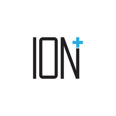 ION plus logo design